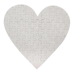 ROMPECABEZAS EN FORMA DE CORAZON (CAJA CON 10 PIEZAS)