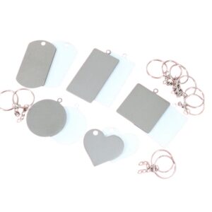 LLAVERO DE ACERO (CAJA CON 10 PIEZAS)