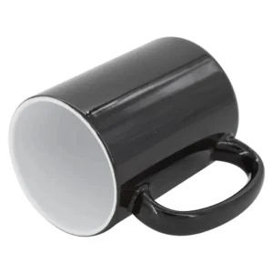 Taza Mágica 15 oz Negro Brillante para Sublimación