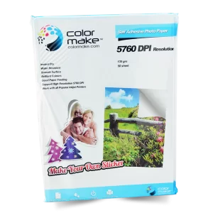 PAPEL FOTOGRAFICO CON ADHESIVO 135 GR A4